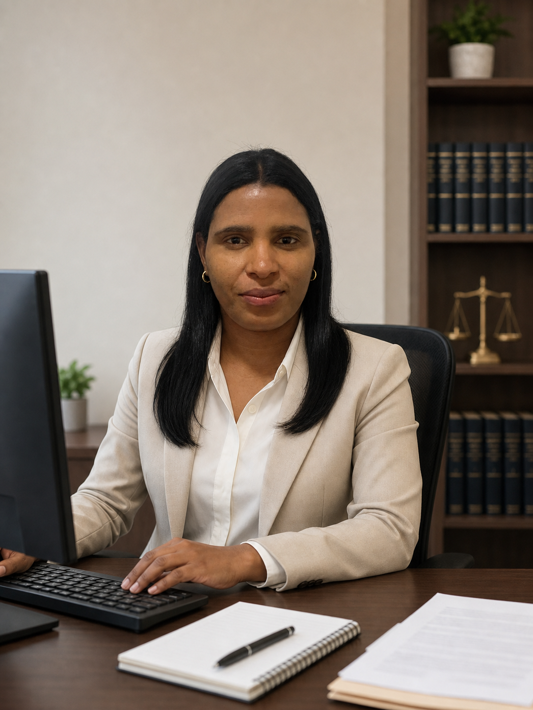 Yelisa Yosanna Pérez de León, asistente administrativa